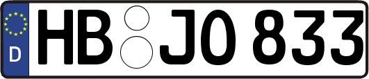 HB-JO833
