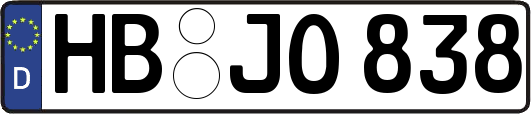 HB-JO838