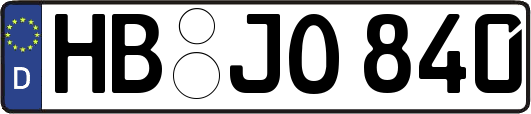 HB-JO840