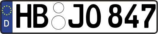 HB-JO847
