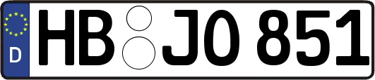 HB-JO851