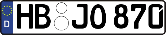 HB-JO870