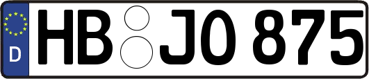 HB-JO875