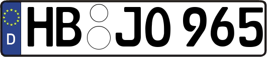 HB-JO965