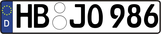 HB-JO986