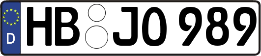 HB-JO989