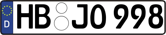 HB-JO998
