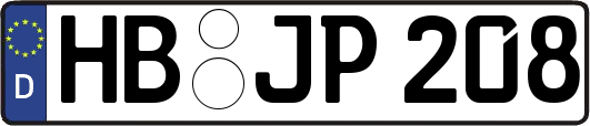 HB-JP208