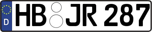 HB-JR287