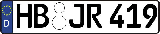 HB-JR419