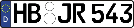 HB-JR543