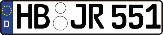 HB-JR551