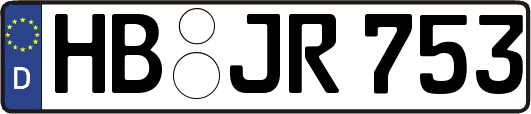 HB-JR753