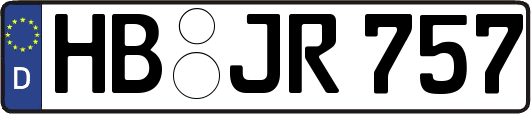 HB-JR757