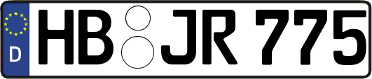 HB-JR775