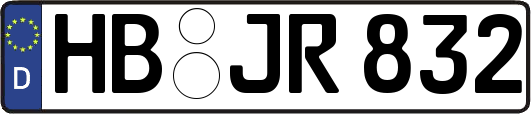 HB-JR832