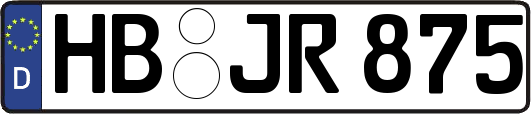 HB-JR875
