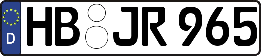 HB-JR965