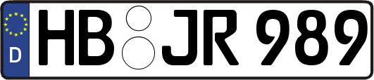 HB-JR989