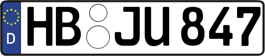 HB-JU847