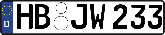 HB-JW233