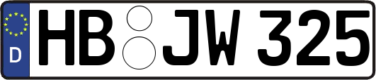 HB-JW325