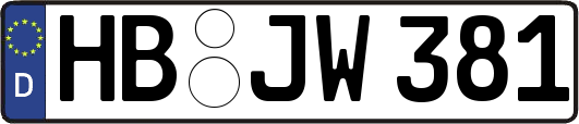 HB-JW381
