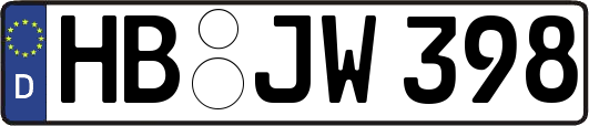 HB-JW398