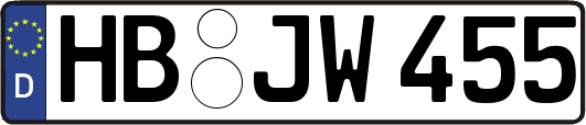 HB-JW455