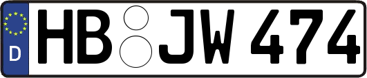 HB-JW474