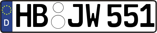 HB-JW551