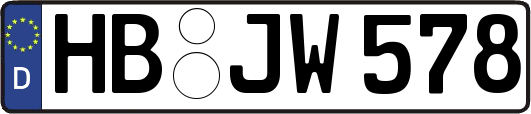HB-JW578