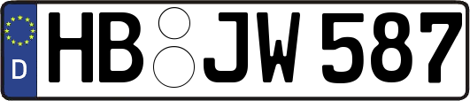 HB-JW587