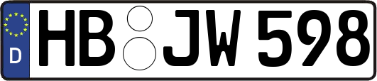 HB-JW598