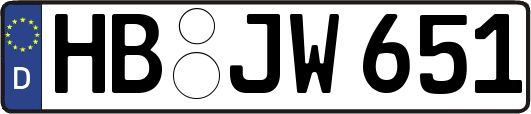 HB-JW651