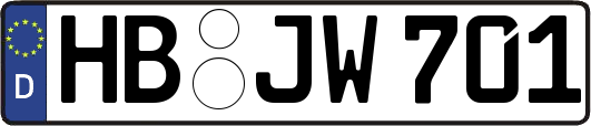 HB-JW701
