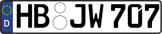 HB-JW707
