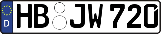 HB-JW720