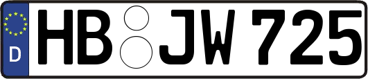 HB-JW725
