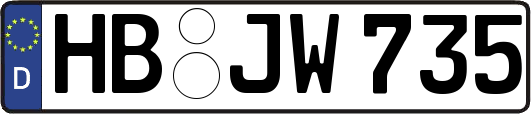 HB-JW735