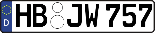HB-JW757