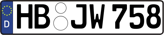 HB-JW758