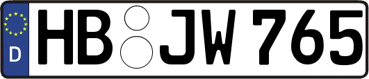HB-JW765