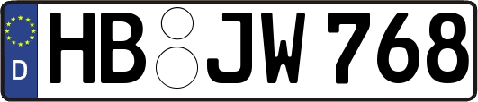 HB-JW768