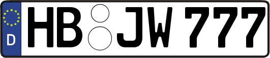 HB-JW777