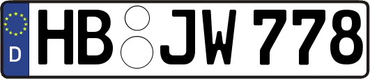 HB-JW778
