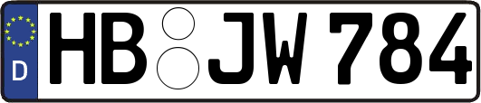 HB-JW784