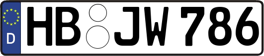 HB-JW786
