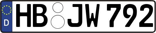 HB-JW792