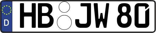HB-JW80